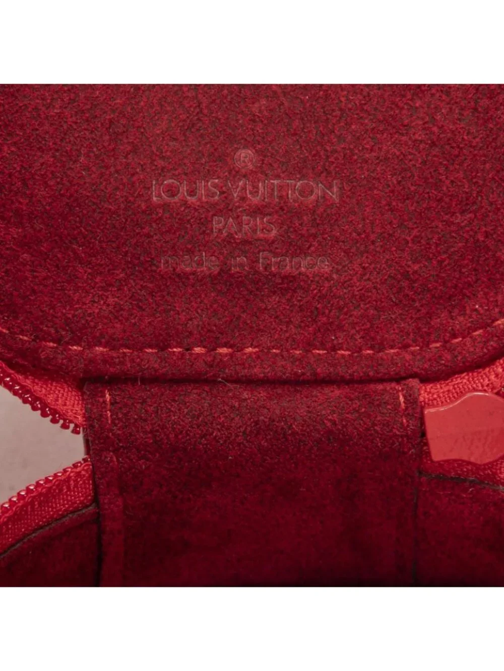 Louis Vuitton Ecrin Bijou Red Epi Handbag